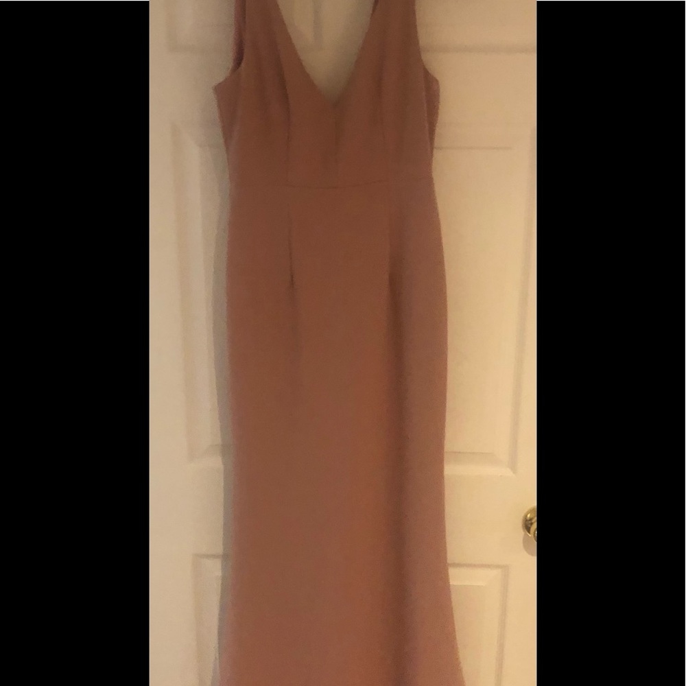 Lulus maxi dress is mauve